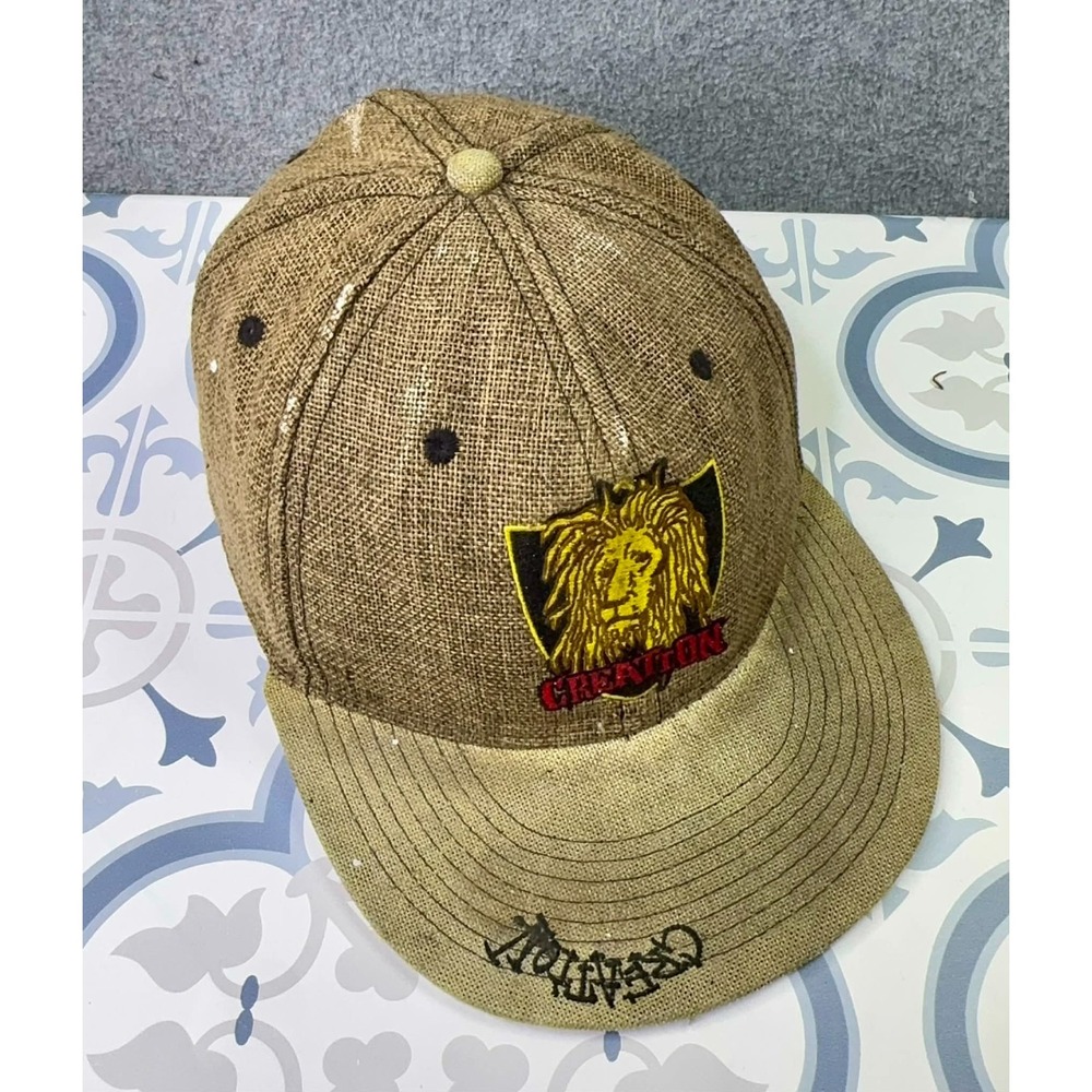 RARE Creation Skateboards Grassroots California Limited Ed Flat Brim Hat 7 1/8 - Picture 14 of 16